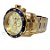 Relógio INVICTA Original Pro Diver 80068 Banhado a Ouro 18kt Cronógrafo Mostrador Dourado com Azul - Imagem 5