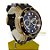 Relógio INVICTA Original Pro Diver 6981 Banhado a Ouro 18kt Pulseira em Borracha Cronógrafo Mostrador Preto - Imagem 4