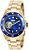 Relógio Invicta Pro Diver 20437 Automático Banho Ouro Mostrador Azul - Imagem 1