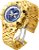 Relógio Invicta Reserve Venom 16805 Hybrid banhado a Ouro 18k Suíço Cronógrafo Calendário Triplo - Imagem 1