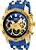 Relógio Invicta Pro Diver 22798 50mm Banhado a Ouro 18k Mostrador e pulseira Azul Cronógrafo - Imagem 1