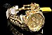 Relógio Invicta Reserve Venom 14503 52mm banhado a Ouro 18k Suíço Cronógrafo - Imagem 3