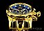 Relógio Invicta Reserve Venom 14504 banhado a Ouro 18k Suíço Cronógrafo, Azul - Imagem 5