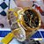 Relógio Invicta Reserve 17634 Venom Suíço Banhado a Ouro 18k Preto - Imagem 4