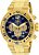 Relógio Invicta  25077 Pro Diver 52mm Banhado a Ouro 18k Cronógrafo Mostrador Azul - Imagem 1