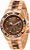 Relógio Invicta Angel 32536 Banho Ouro Rosê com Marrom 38mm - Imagem 1