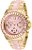 Relógio invicta Angel 17493 Feminino 38mm Banhado a Ouro 18k Mostrador Rosa - Imagem 1