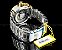 Relógio Invicta 26508 Coalition Forces Automático 52mm Banho Misto Prata e Ouro 18k Mostrador Texturizado - Imagem 6