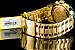 Relógio Invicta 80069 Pro Diver Masculino Banhado a Ouro 18k  Mostrador Dourado e Azul Cronógrafo - Imagem 6