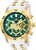 Relógio Invicta 23422 Pro Diver 50mm Banhado a Ouro 18k Mostrador Verde Pulseira Branca - Imagem 1
