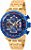 Relógio Invicta Aviator 19173 Banho Ouro Mostrador Azul - Imagem 1