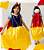 Fantasia Branca de Neve Infantil Veludo LUXO - Imagem 1