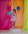 Fantasia Stitch Rosa Infantil - Imagem 1