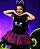 Fantasia Gatinha Roxa Infantil - Imagem 2