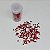 GLITTER ESTRELA VERMELHO - Imagem 2