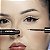 DELINEADOR LÍQUIDO PARA OLHOS CARBON BLACK - NINA MAKEUP - Imagem 2