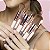 PINCEL CHANFRADO PARA MAQUIAGEM - NINA MAKEUP - Imagem 7