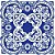 Azulejos Decorativos porcelana 15,4x15,4 kit com 10 peças - Imagem 2