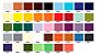 Azulejos Coloridos 15,4x15,4 cm - 3mm de espessura para  Mosaico, kit com 10 peças cores variadas - Imagem 1