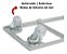 Suporte Para Vaso 60x20cm Retangular Aluminio Rodízio -prata - Imagem 11