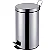 LIXEIRA INOX C/PEDAL 5L AGA MOR - Imagem 2