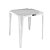 MESA PLASTICA QUADR 70X70 BR BELA VISTA MOR . - Imagem 1
