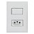 INTERRUPTOR EMB PARAL 1TEC LIZ +TOM 20A TRAMONTINA . - Imagem 1