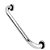 BARRA APOIO ALUM.60CM 1"1/4 F.METAIS . - Imagem 1