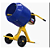 Betoneira Compacta 130 Litros 1/2 CV 4 Polos Monofásica 110V Azul MENEGOTTI - Imagem 1