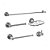 KIT ACESS BANHEIR 5PC MET CROM KIT001 ALPHA - Imagem 1