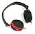 Fone de Ouvido Colors Red 2772 Preto e Vermelho P2 - Imagem 1