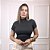 Blusa Malha Elastano Gola Alta - Tam. Unico - Imagem 1