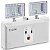 LUMINARIA DE EMERGENCIA LED POWER LINE 2000LM 16W ELGIN - Imagem 1