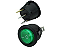 CHAVE GANGORRA LIGA DESLIGA 6A250C 10A125V 3 TERMINAIS MXT KCD1-106 VERDE - Imagem 2
