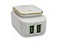 LAMPADA DE TOQUE LED COM CARREGADOR 2 USB 2.4A + CABO V8 BASIKE BA-CAR0042 - Imagem 2