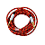 CABO DE GUITARRA NYLON VERMELHO DOURADO P10 MONO 5 METROS MXT - Imagem 2