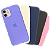 CAPA CASE AVELUDADA BLISTER IPH 12 MINI ( CORES SORTIDAS ) FEMININO - Imagem 1