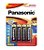 PILHA PANASONIC POWER ALCALINA AA 3+1 (04023) - Imagem 1