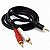 CABO DE AUDIO P2 - 2RCA 1.5M KNUP KP-PR201 - Imagem 1