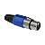 PLUG CANNON MACHO AZUL CORPO PLASTICO - Imagem 4