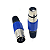 PLUG CANNON MACHO AZUL CORPO PLASTICO - Imagem 3