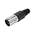 PLUG CANNON MACHO PLASTICO - NIQUEL - Imagem 2
