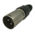 PLUG CANNON MACHO PLASTICO - NIQUEL - Imagem 1