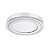 LUMINARIA LED DE SOBREPOR COM 3 ESTAGIOS 18+6W 6500K+6500K 48D186WSRB00 ELGIN - Imagem 3