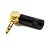 PLUG P10 ESTEREO 90 PROFISSIONAL PRETO - DOURADA - Imagem 1