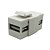 ADAPTADOR KEYSTONE USB 2.0 FEMEA BR - Imagem 1