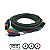 CABO VGA DB15 x VIDEO COMPONENTE X-CELL (5.0M) BAG - Imagem 1