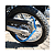 CADEADO PARA MOTOCICLETA DE ALUMINIO REVESTIDO DE PLASTICO BAR-14975-3 - Imagem 2
