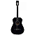 VIOLÃO 39 pol ACUSTICO COR PRETA CORDAS NYLON, MODELO 38C-BK - MXT - Imagem 1