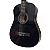 VIOLÃO 39 pol ACUSTICO COR PRETA CORDAS NYLON, MODELO 38C-BK - MXT - Imagem 3